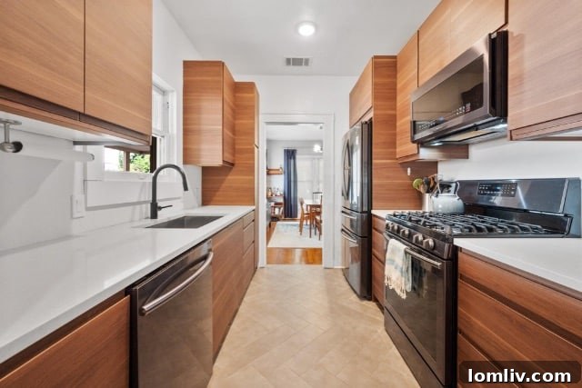 Contemporary Kitchen Design with Ample Storage