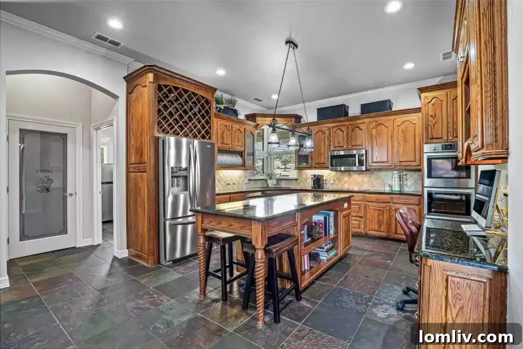 Cozy Sitting Area Adjacent to the Living Room in a Spacious Burleson Custom Home