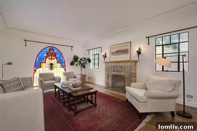 Own a Historic Hutsell Masterpiece in Lakewood 8 Exquisite architectural details and elegant design in a Hutsell-designed Lakewood home