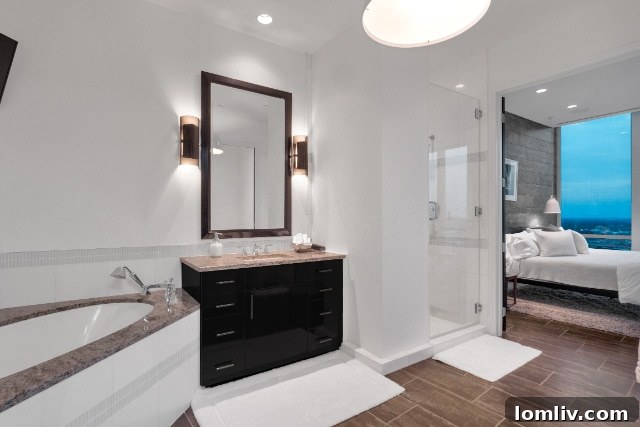 Elegant Bathroom with Modern Vanity