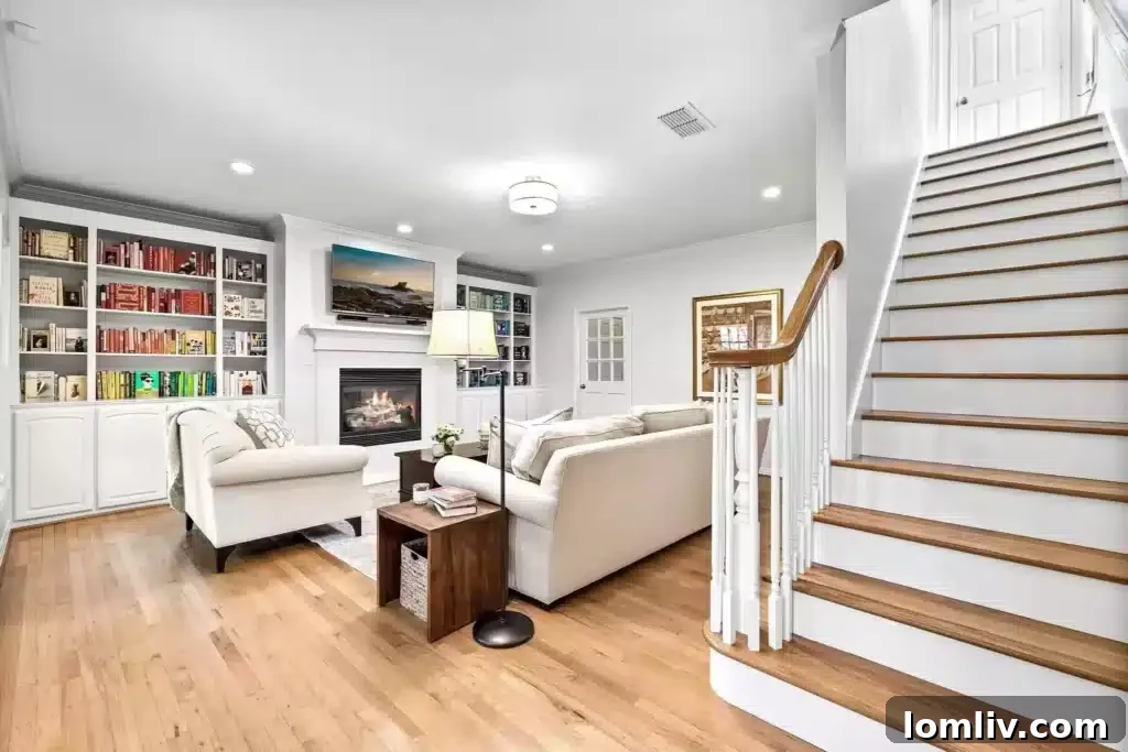 Bright and spacious home office, formerly a primary suite