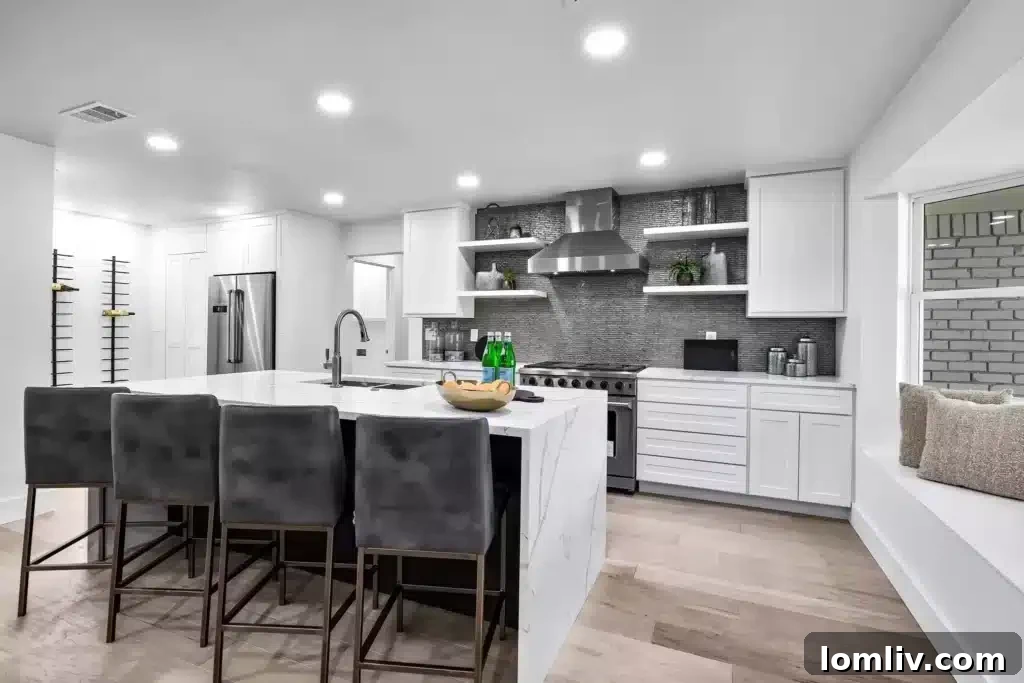 Professional THOR appliances in custom kitchen