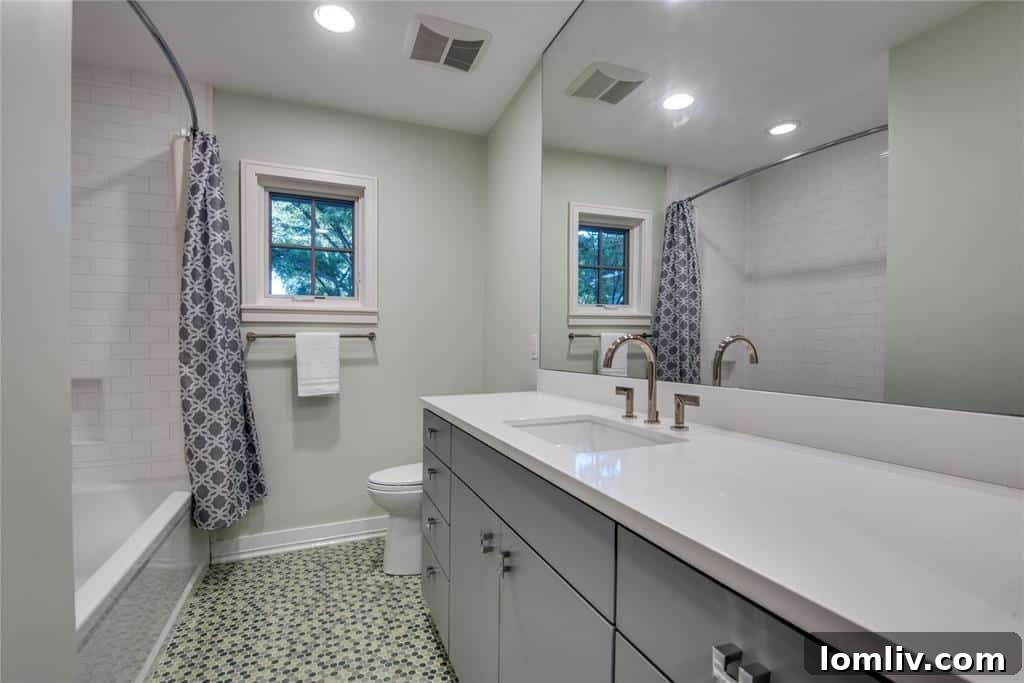 Modern Tile Bathroom
