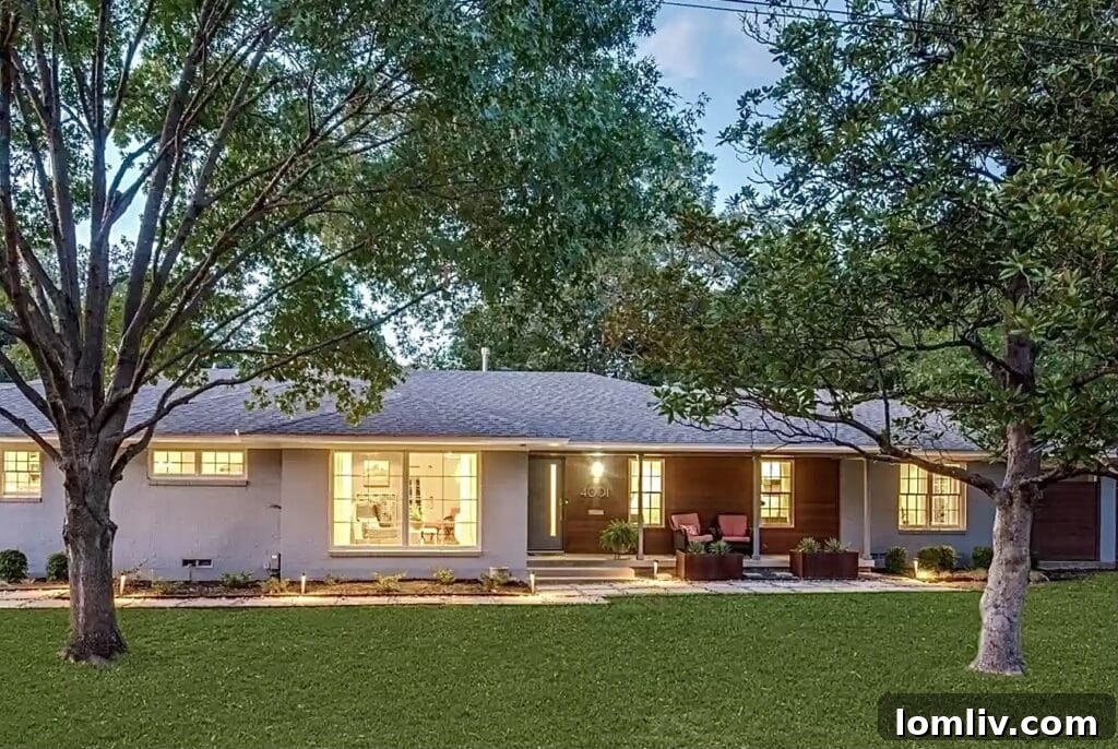 Bluffview Dallas Curb Appeal