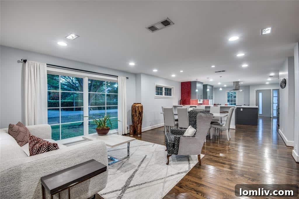 Modern Living Room Dallas