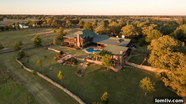 A stable interior, impeccably clean and designed for the well-being of the horses.
