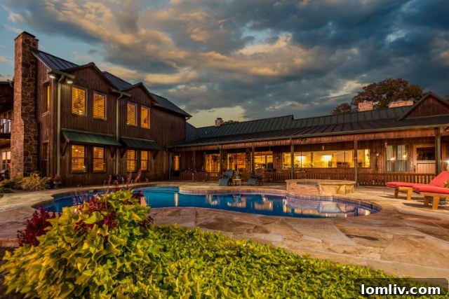 Detailed view of the ranch's equestrian facilities, ready for immediate use.