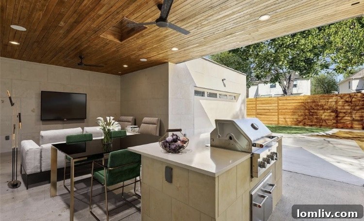 The exterior of 2606 Kimsey Drive, a modern family home.