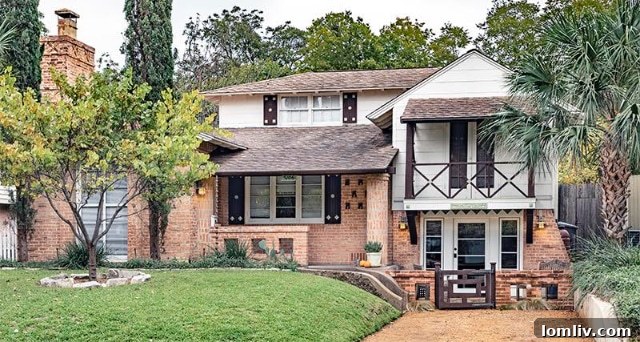 Explore the Signature Style of Charles Dilbeck at AD EX 6 Hap and Katherine Morse's home on Milam Street, a 1937 Dilbeck creation