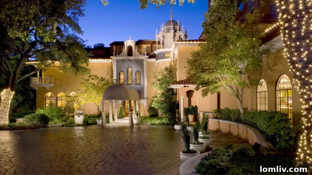 The iconic Rosewood Mansion on Turtle Creek, a Dallas landmark