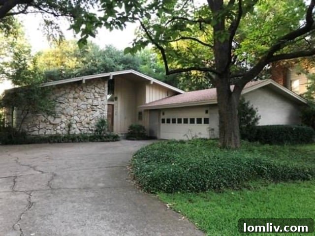 3135 Brincrest Drive: Before its stunning renovation