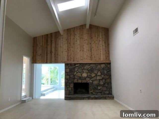 Before: Traditional wood finishes compared to modern updates