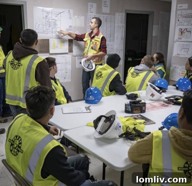 Students gaining hands-on experience in the Collin College Construction Management program, preparing for diverse careers.