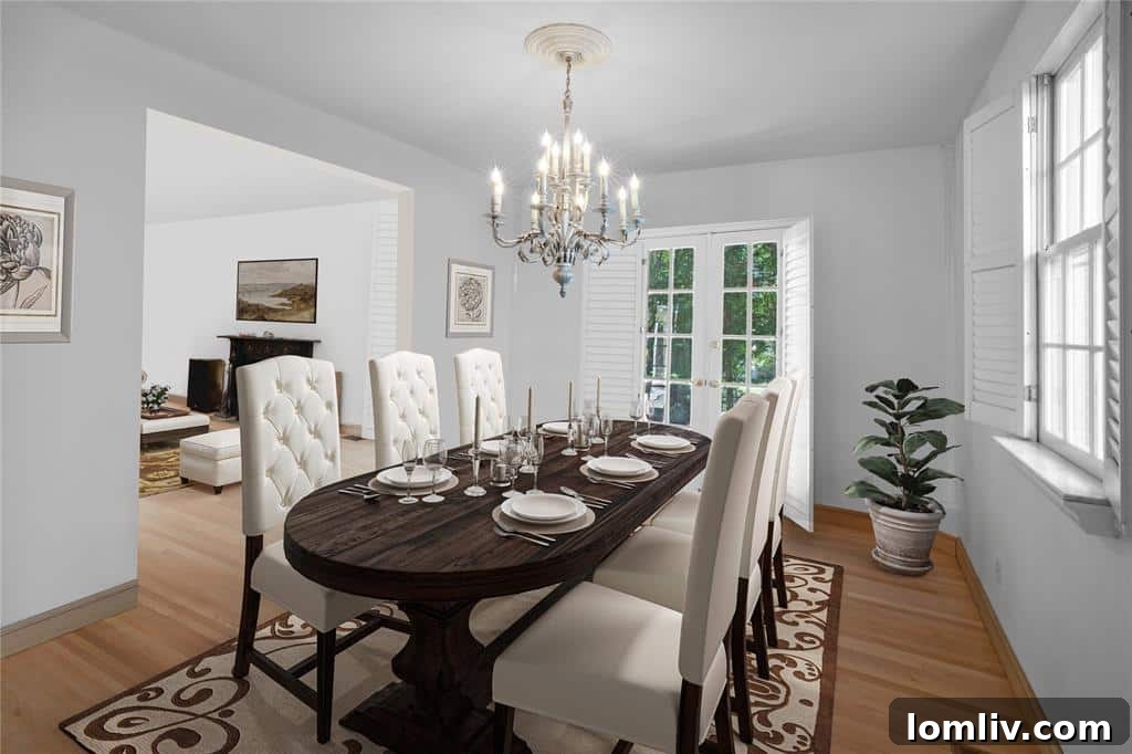 Elegant Living Room Dallas