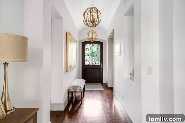 Elegant Entrance of 4640 Stanford Ave Briarwood