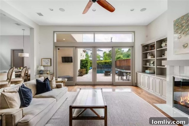 Modern Kitchen with Dual Islands and High-End Appliances