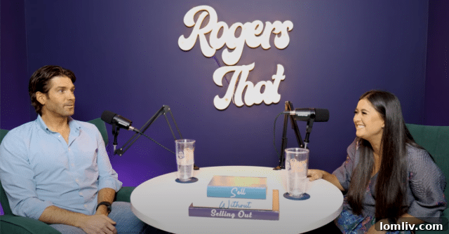 From Reality TV to Real Life: Catherine Lowe's Post-Bachelor Chapter on Rogers Healy Podcast 2 Catherine Lowe and Rogers Healy during podcast recording