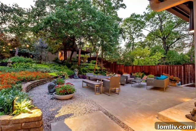Stunning Botanical Garden Surrounding a Modern Home