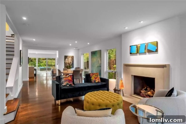 Open Concept Dining Area in a Smart Dallas Home