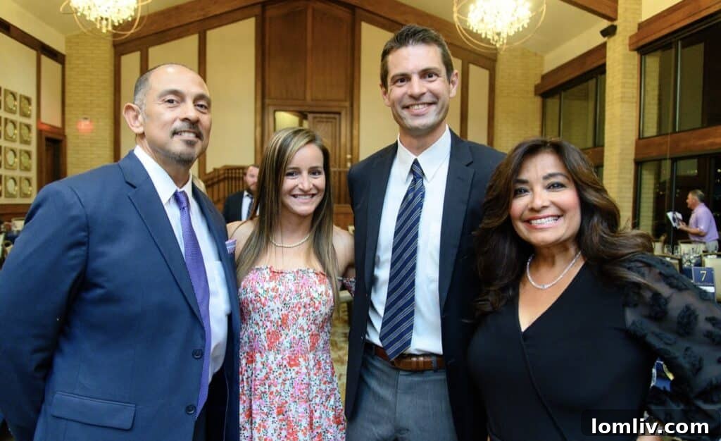 Alan Hoffmann Celebration at Dallas Builders Association Event - Jake Murillo, Heidi Crone, Phil Crone, Myra Baginski