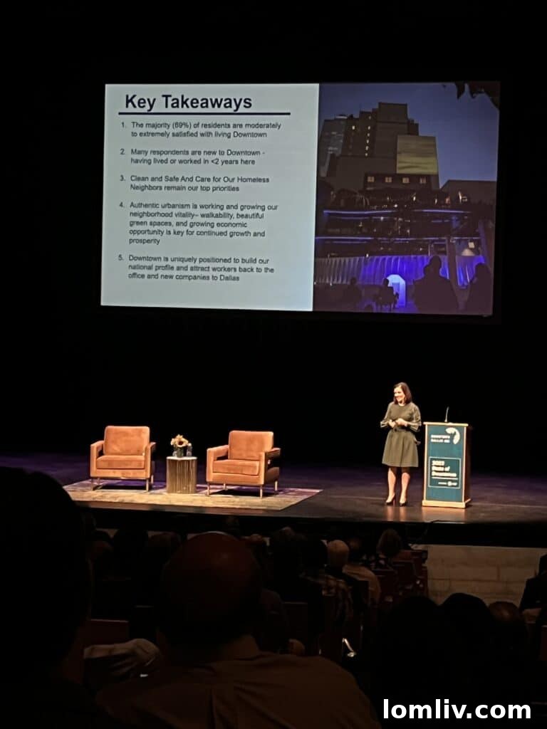 DDI President and CEO Jennifer Scripps presenting survey results
