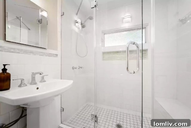 Modern and charming bathroom design