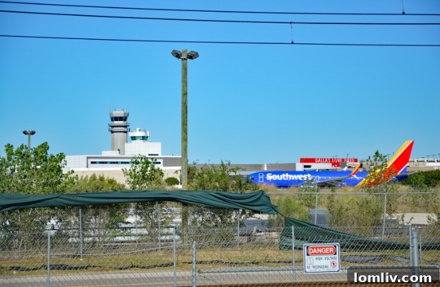 Southwest Airlines aircraft at Dallas Love Field