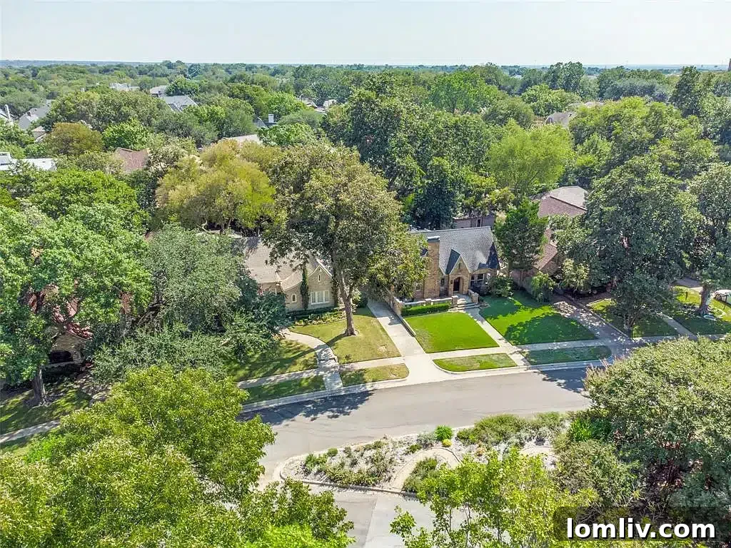 Grand Wrap-Around Porch of a Historic Dallas Home