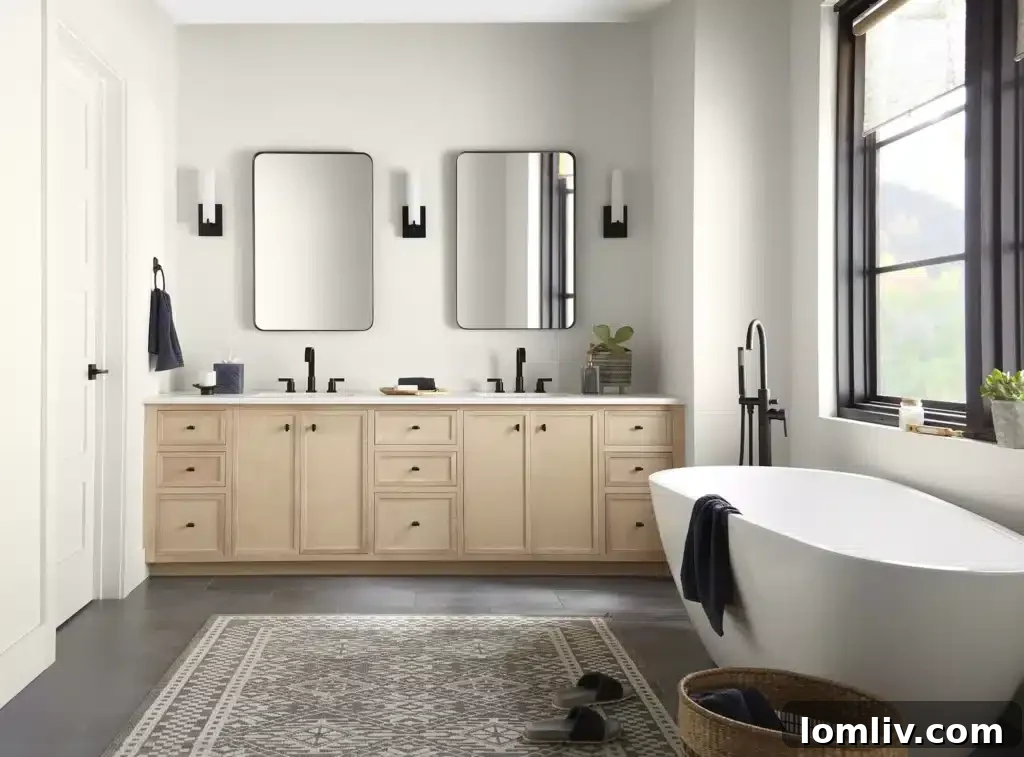 Behr's creamy white Blank Canvas offers unmatched versatility