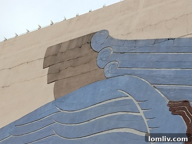 Fair Park Art Damage Detail