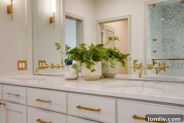 Sophisticated Wet Room Design Enhances This Luxurious Oak Cliff Home