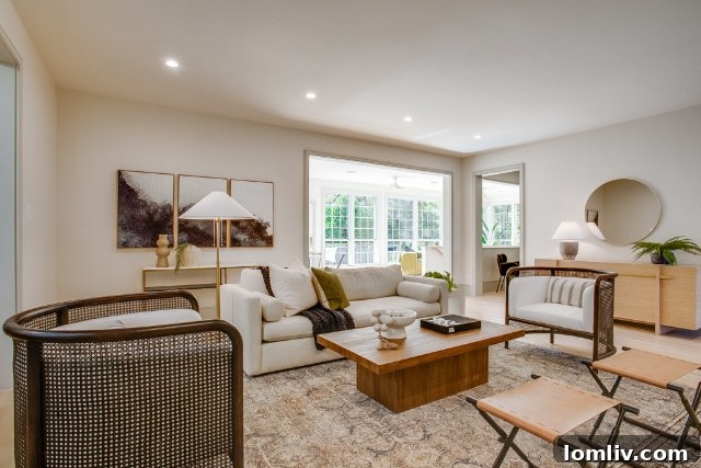 Inviting Interiors and Architectural Details in a Stevens Forest Park Home
