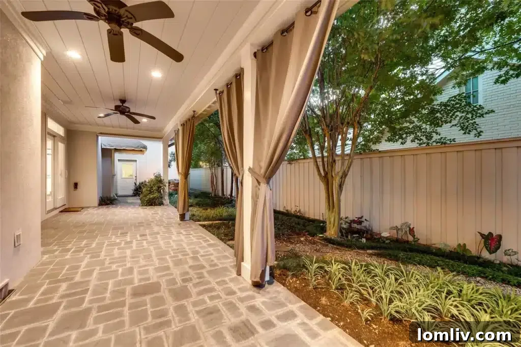 Versatile fourth bedroom or flex space on the third story