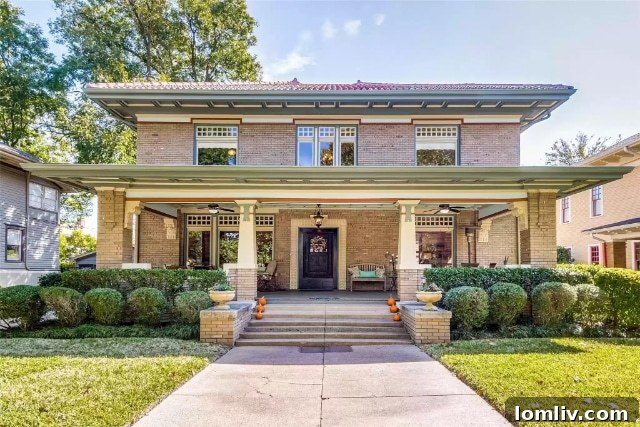Grand Prairie-Style Home at 4928 Junius Street, Dallas