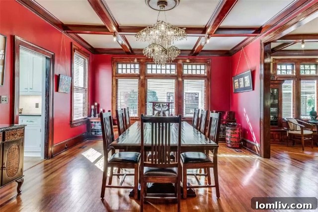 Elegant Interior Space with Woodwork at 4928 Junius Street