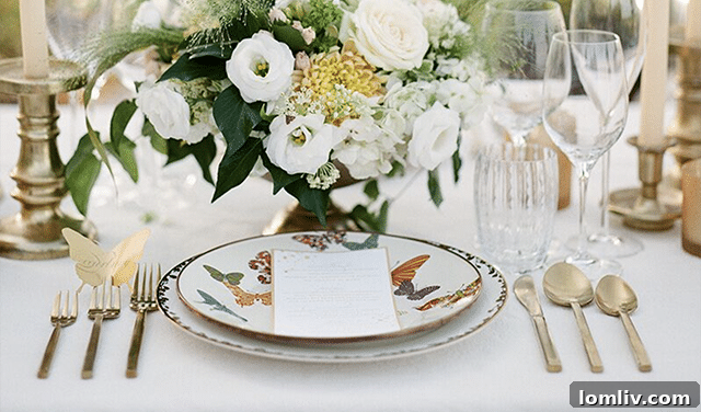 Görkemli Bayram Sofralarına Şükran 7 Luxurious gold charger plates and fine dinnerware for rent