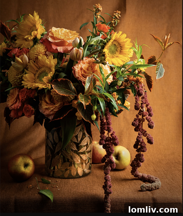 Görkemli Bayram Sofralarına Şükran 9 Stunning floral centerpiece by Avant Garden