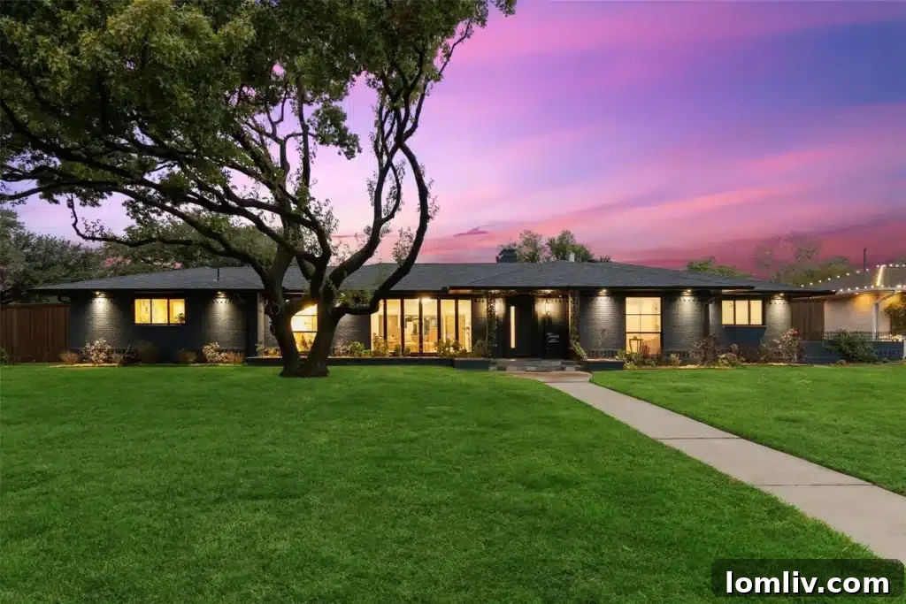 Discover Unrivaled Luxury: A Midcentury Modern Marvel in Dallas's Walnut Hill Manor