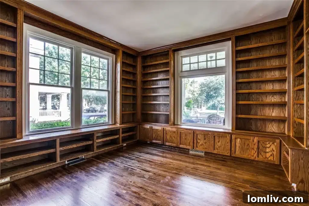 Another view of the elegant interior at 5107 Junius