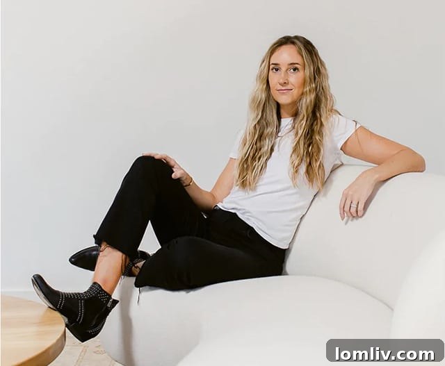 Cat Carothers in her Dallas Design District studio, showcasing her eclectic contemporary style