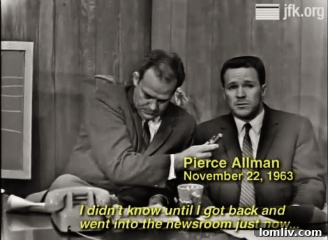 Pierce Allman, a young news director at WFAA-Radio, on November 22, 1963.