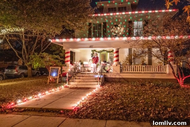 A Ballerina performing at a Fairmount Historic District home