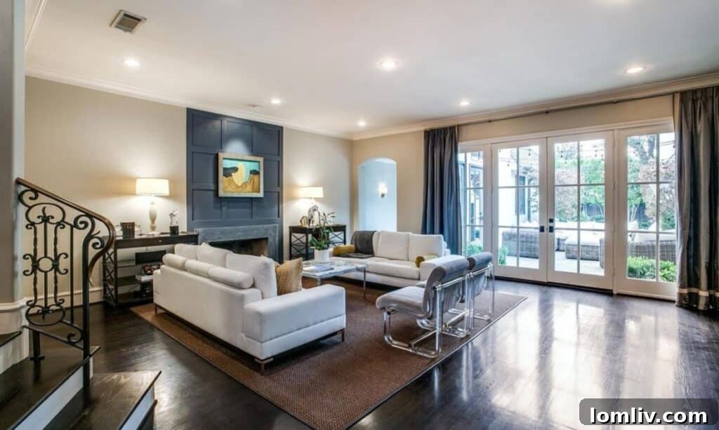 Grand Kitchen with Waterfall Island at 4037 McFarlin Blvd.