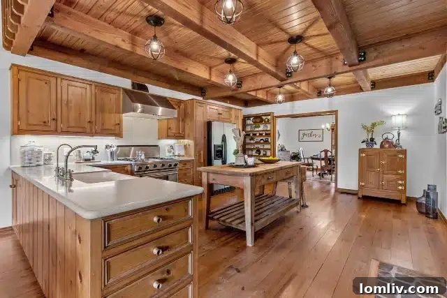 Spacious outdoor area of the Dove Ridge Ranch