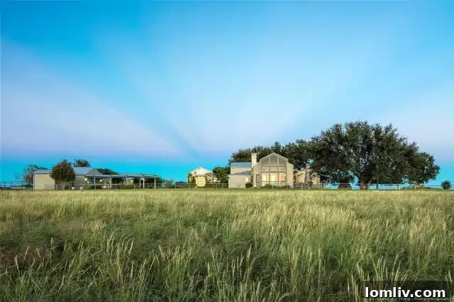 Sprawling landscape of the 271-acre Historical Fences Ranch
