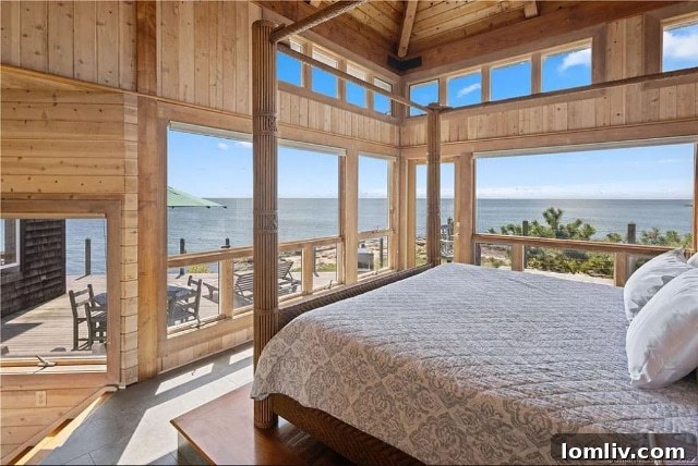 Santa, This Christmas, Lavish Me With a Connecticut Island Home 14 Serene waterfront path or deck leading to a private island home, inviting strolls and relaxation