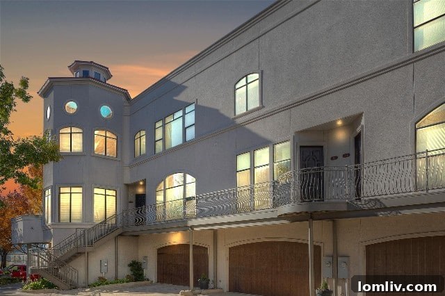 Versailles condo complex in Fort Worth, steps from Trinity Trails and downtown