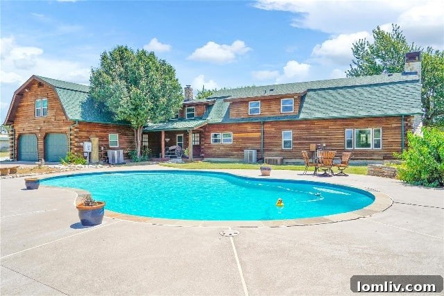 Haslet Property with Pool and Barn
