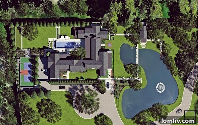 New Year Aspirations Early Bird Workouts and a $15 Million Estate 2 Architectural rendering of a grand Dallas luxury home, possibly 5531 Walnut Hill Lane