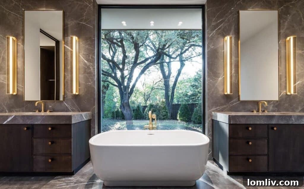 New Year Aspirations Early Bird Workouts and a $15 Million Estate 13 Serene view of the creek and lush surroundings from the Devonshire estate